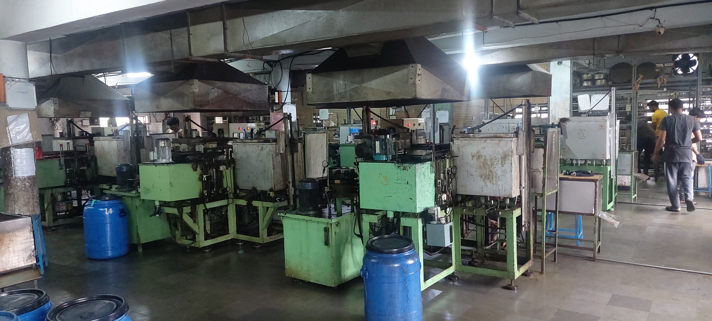 Dip moulding production line